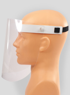 Logo trade advertising product photo of: TEMIDA tilting face shield 1424162