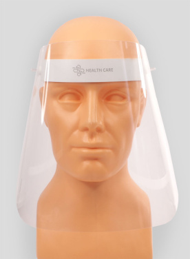 Logo trade business gifts image of: TEMIDA tilting face shield 1424162