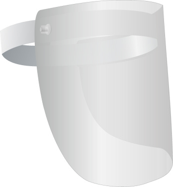 Logo trade promotional merchandise picture of: TEMIDA tilting face shield 1424162
