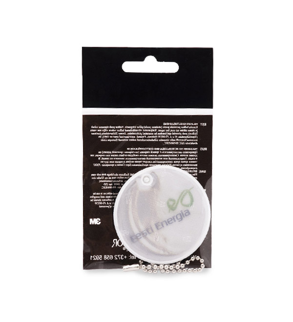 Logo trade corporate gifts image of: Soft reflector with your logo dia. 50 mm
