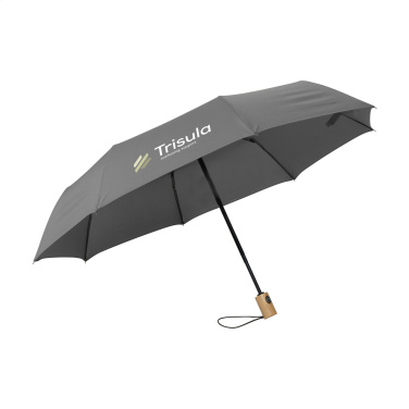 Logo trade promotional items image of: Michigan foldable RCS RPET umbrella 21 inch