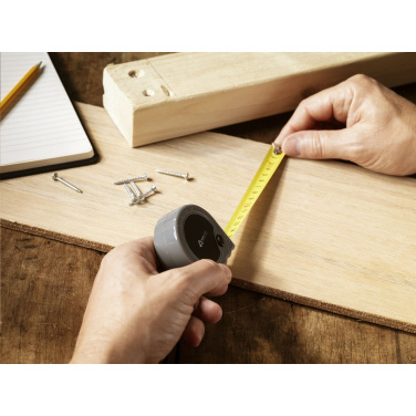 Logo trade promotional giveaways image of: Tyler RCS Recycled 3 meter tape measure