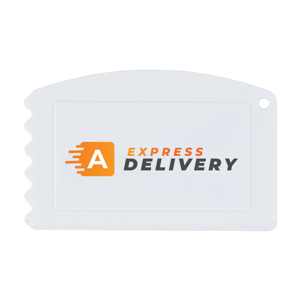 Logo trade corporate gifts picture of: Fjord Recycled Ice Scraper