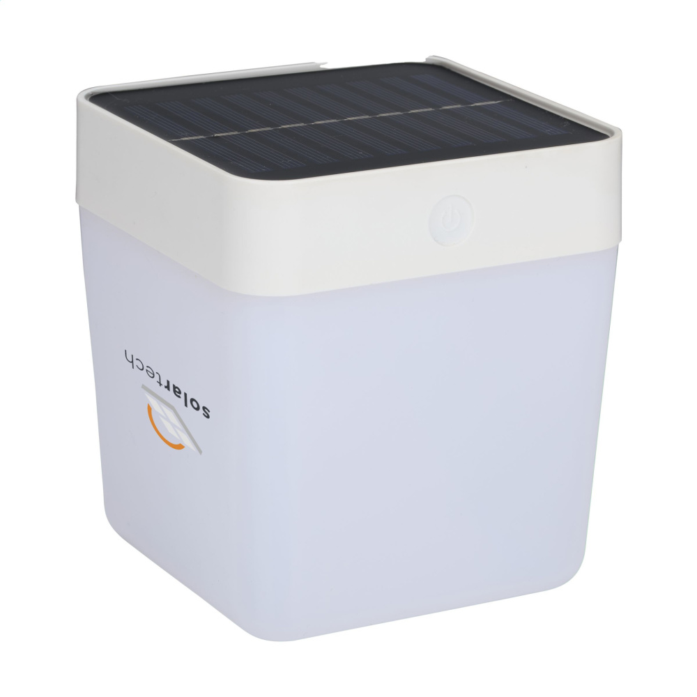 Logo trade promotional gifts picture of: Grundig Lumo Solar Table Lamp
