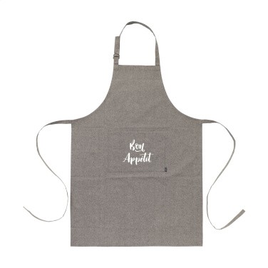 Logo trade corporate gift photo of: Cocina GRS Recycled Cotton (160 g/m²) apron