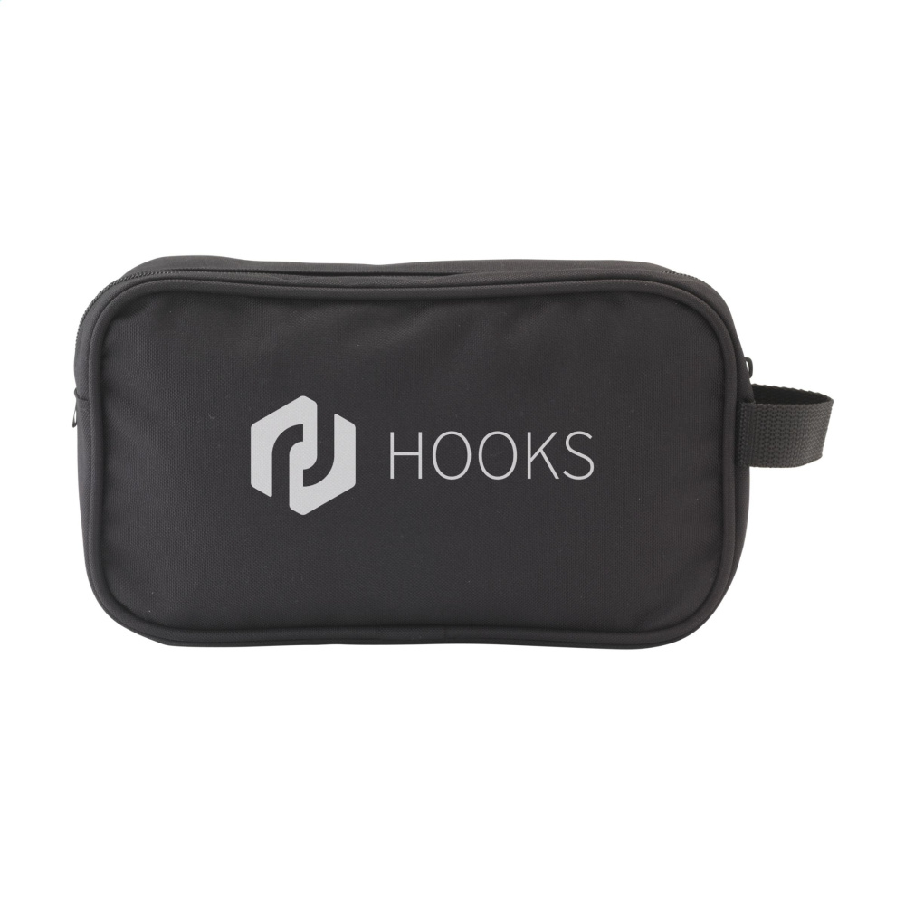 Logo trade promotional item photo of: Cosmetic Bag RPET toiletry bag
