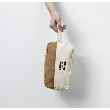 Logo trade business gift photo of: CosCork Eco toiletry bag