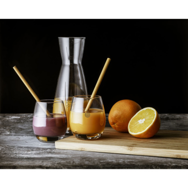 Logotrade promotional gift picture of: ECO Bamboe Straw Set bamboo straws