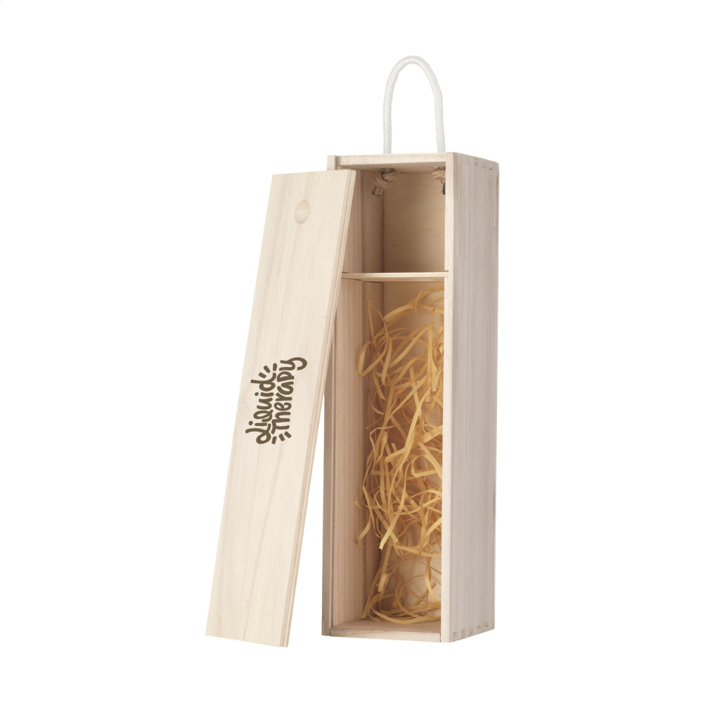 Logo trade promotional gift photo of: WineWood wine box