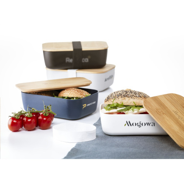 Logotrade promotional giveaways photo of: Midori Bamboo Lunchbox