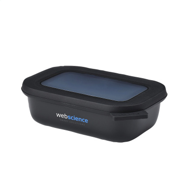 Logo trade promotional gifts image of: Mepal Cirqula multi use rectangular bowl 500ml lunchbox
