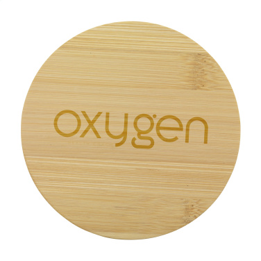 Logotrade promotional item image of: Bamboo Coaster Set