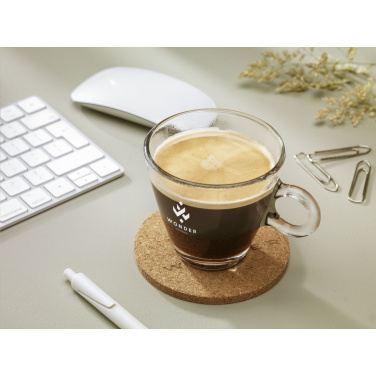 Logo trade promotional merchandise image of: Cork Coaster Set