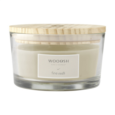 Logotrade promotional item picture of: Wooosh Flame Scented Candle Fine Oudh
