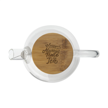 Logotrade business gift image of: Teatime Glass Teapot