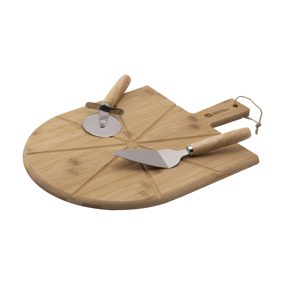 Logo trade promotional gifts image of: Pizza Set Siciliana 3-pcs