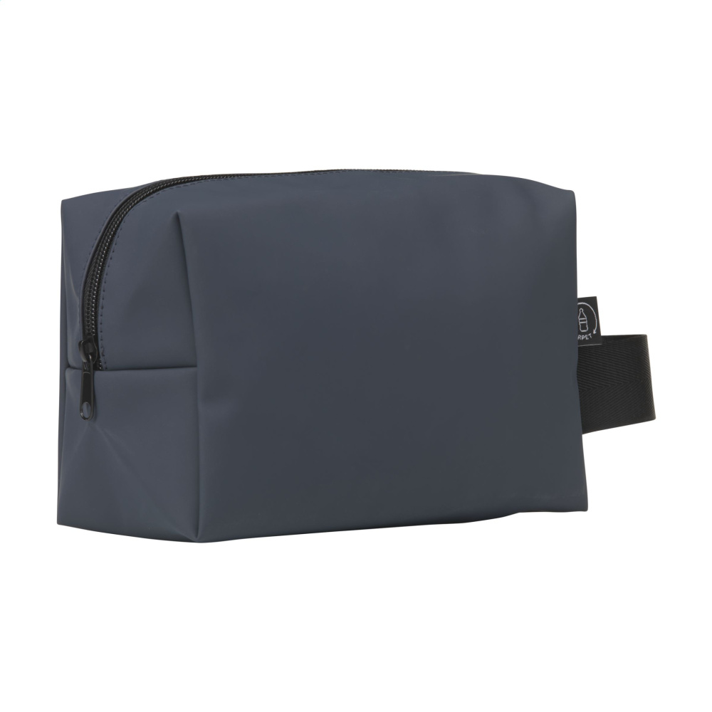 Logo trade advertising products image of: LeLennon RCS Recycled PU Toiletry Bag