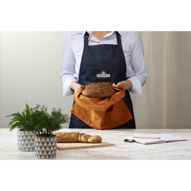Logo trade promotional gifts image of: Apron GRS Recycled Denim (220 g/m²)
