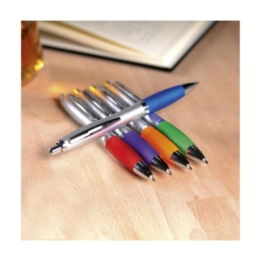 Logo trade advertising products image of: Athos Silver pen