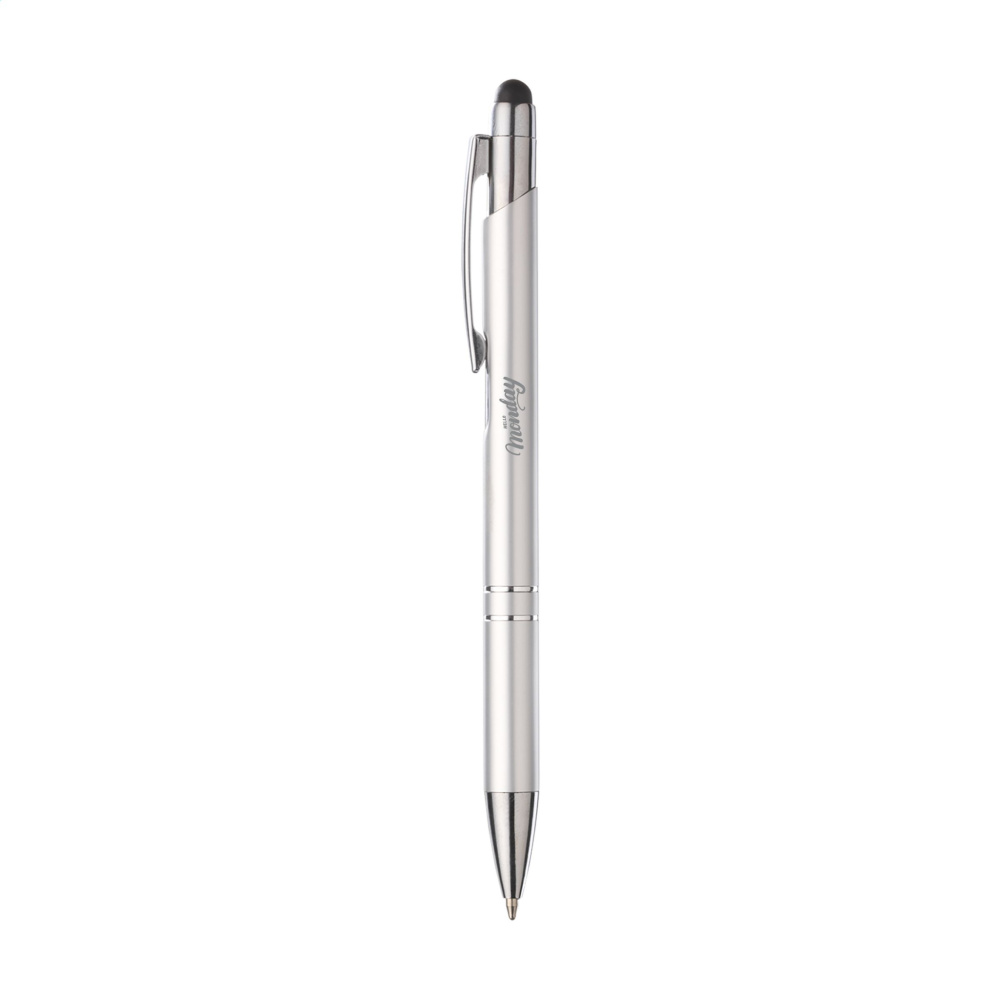 Logo trade advertising products picture of: Ebony Touch stylus pen