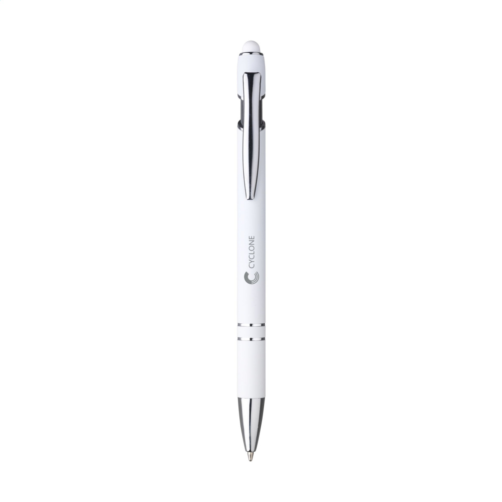 Logo trade promotional merchandise photo of: Luca Touch stylus pen