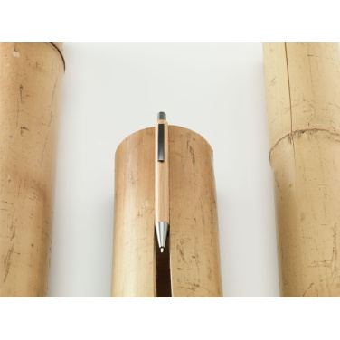 Logo trade advertising product photo of: Sento Bamboo pen
