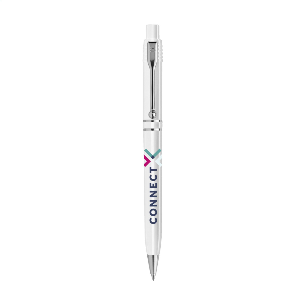 Logotrade promotional merchandise picture of: Stilolinea Raja Chrome Recycled pen