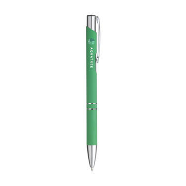 Logotrade promotional product image of: Ebony Soft Touch Accent pen
