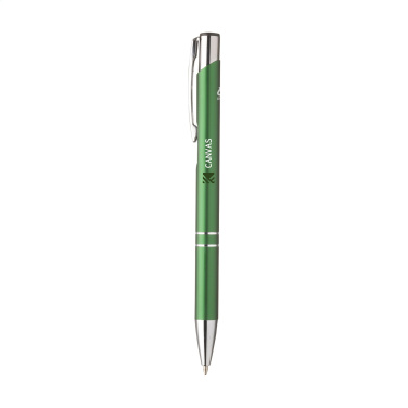 Logo trade corporate gifts image of: Ebony Recycled Alu pens