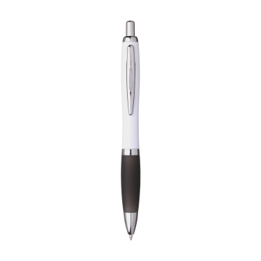 Logo trade advertising products picture of: Athos Trans GRS Recycled ABS pen