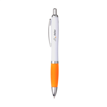 Logotrade promotional giveaway image of: Athos Trans GRS Recycled ABS pen