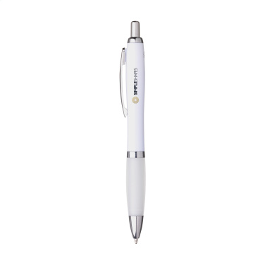 Logotrade promotional giveaway image of: Athos Trans GRS Recycled ABS pen