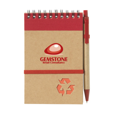 Logo trade promotional product photo of: RecycleNote-M Paper notebook