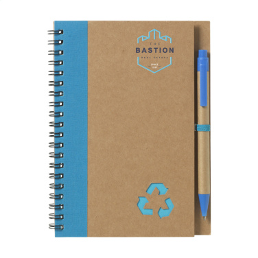 Logo trade promotional gifts image of: Recycle Note-L Paper notebook