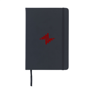 Logo trade promotional merchandise photo of: BudgetNote A5 Blanc Paper notebook