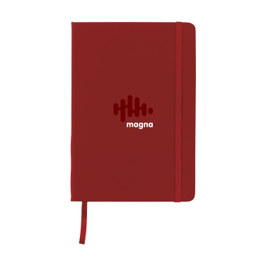 Logo trade promotional products image of: BudgetNote A5 Blanc Paper notebook