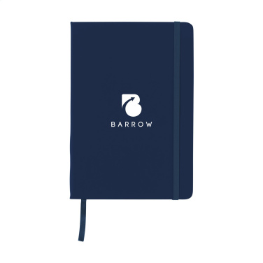 Logo trade advertising products picture of: BudgetNote A5 Blanc Paper notebook