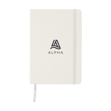 Logotrade advertising products photo of: BudgetNote A5 Blanc Paper notebook