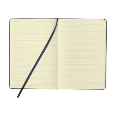 Logo trade promotional merchandise photo of: BudgetNote A5 Lines Paper Notebook