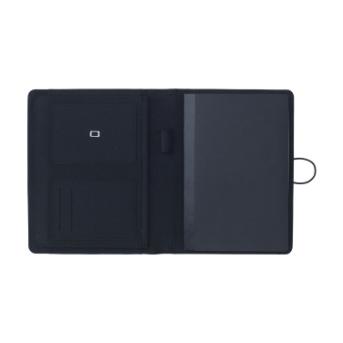 Logo trade promotional gifts image of: Quest Portfolio RPET A5 document folder