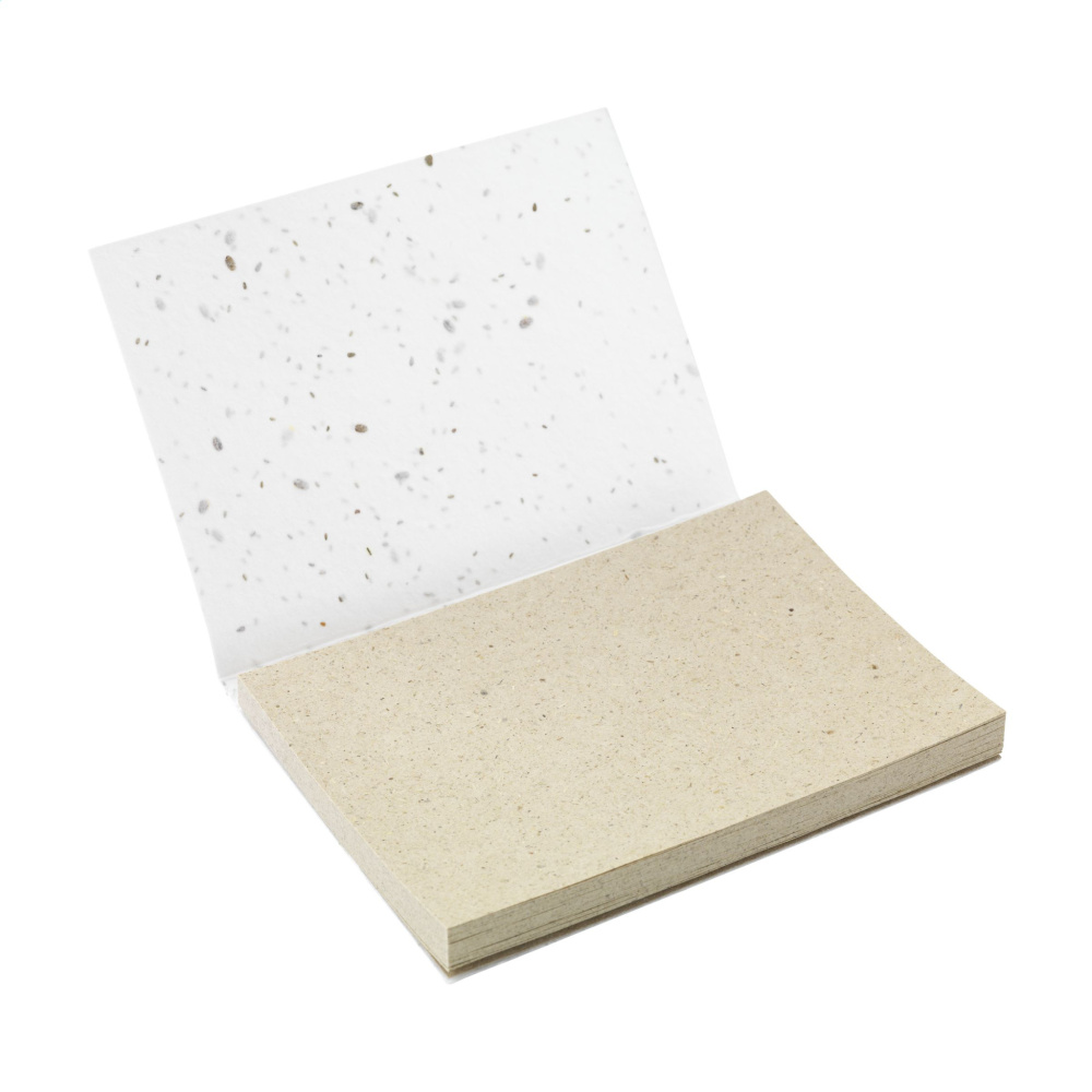 Logotrade promotional merchandise image of: Seed Paper Sticky Notes memo pad