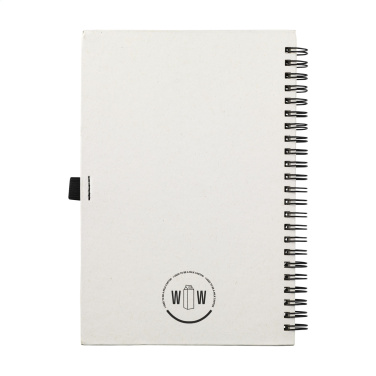 Logo trade promotional products picture of: Milk-Carton Wire-O Paper Notebook A5