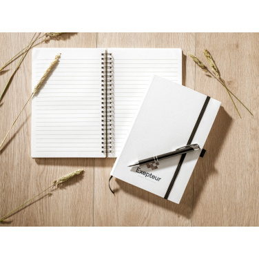 Logotrade corporate gift picture of: Milk-Carton Wire-O Paper Notebook A5
