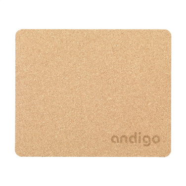 Logo trade advertising products image of: Lisbao Cork Mousepad