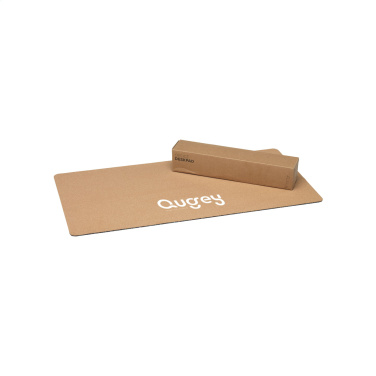 Logo trade promotional merchandise picture of: Faro Cork Deskpad