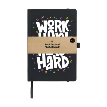 Logo trade promotional item photo of: Rock Ground Paper Notebook A5