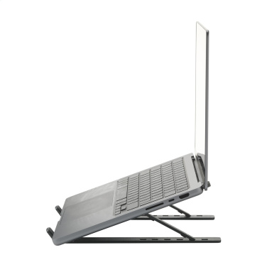 Logo trade promotional products image of: Standby GRS Recycled Alu Laptop Stand