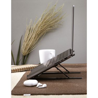 Logotrade business gift image of: Standby GRS Recycled Alu Laptop Stand