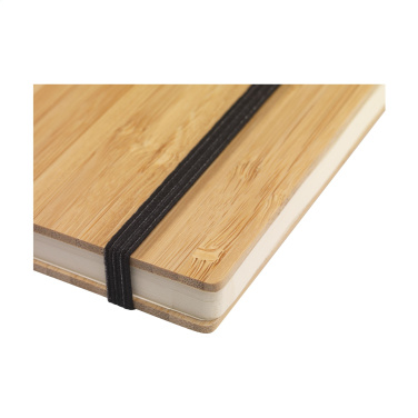 Logo trade promotional item photo of: Bamboo Journal Naked Spine Paper Notebook A5