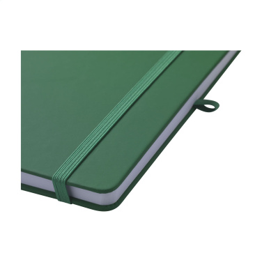 Logo trade promotional giveaways picture of: Recycled GRS PU Paper Notebook A5